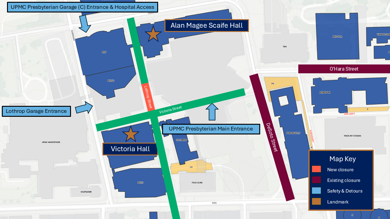 A map of the closure