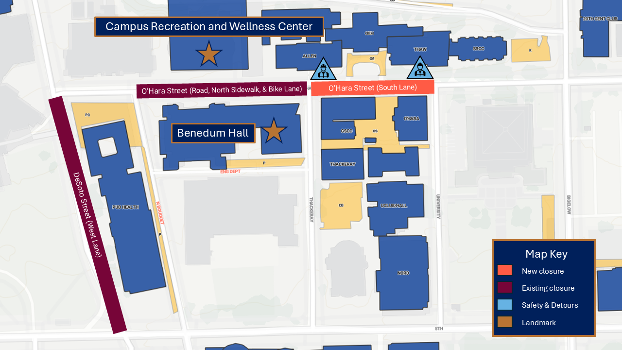 A map of the closure