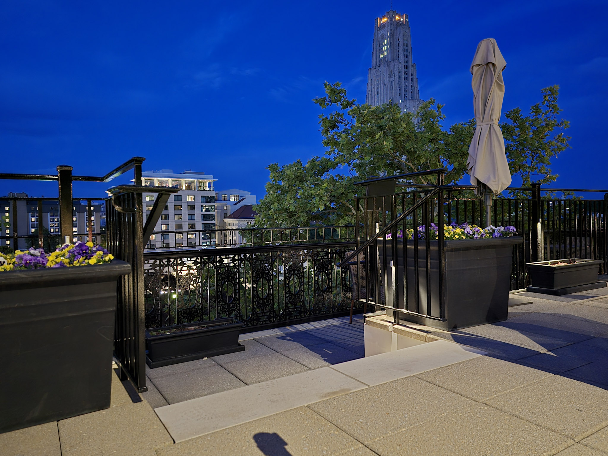 University Club rooftop terrace